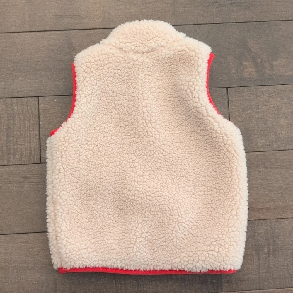 Hanna Andersson 12-18 Months Faux Shearling Vest